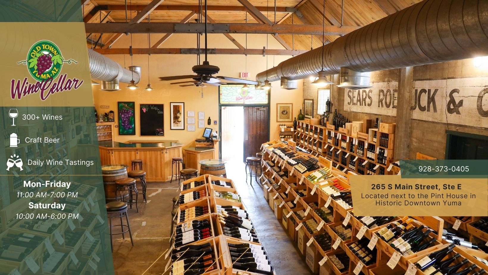 Homepage - Old Town Wine Cellar, Yuma Arizona