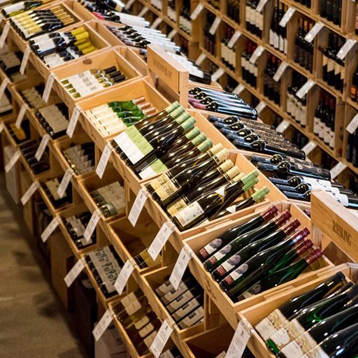 We carry a variety of wines.
